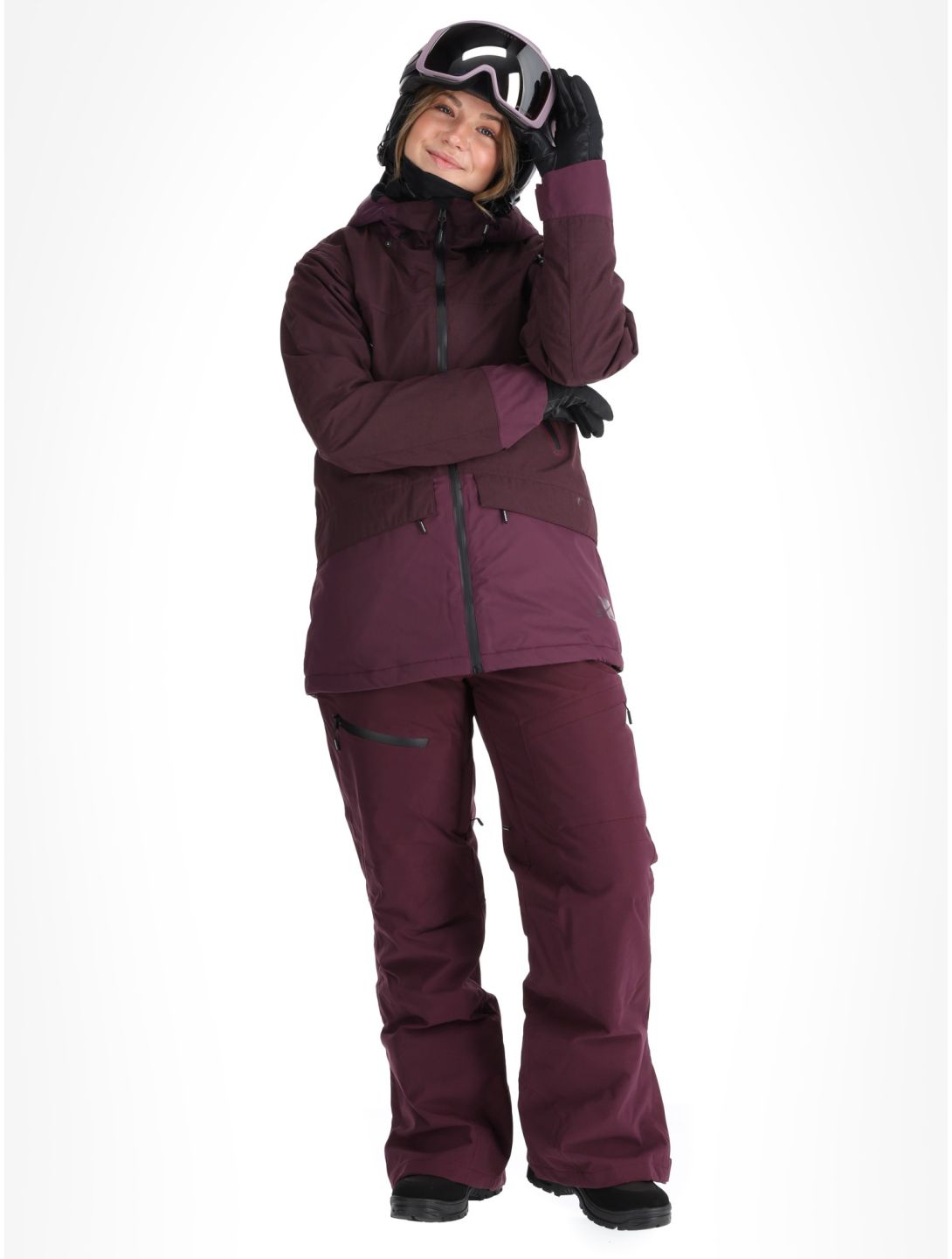 Icepeak, Cavour veste de ski femmes Plum violet 