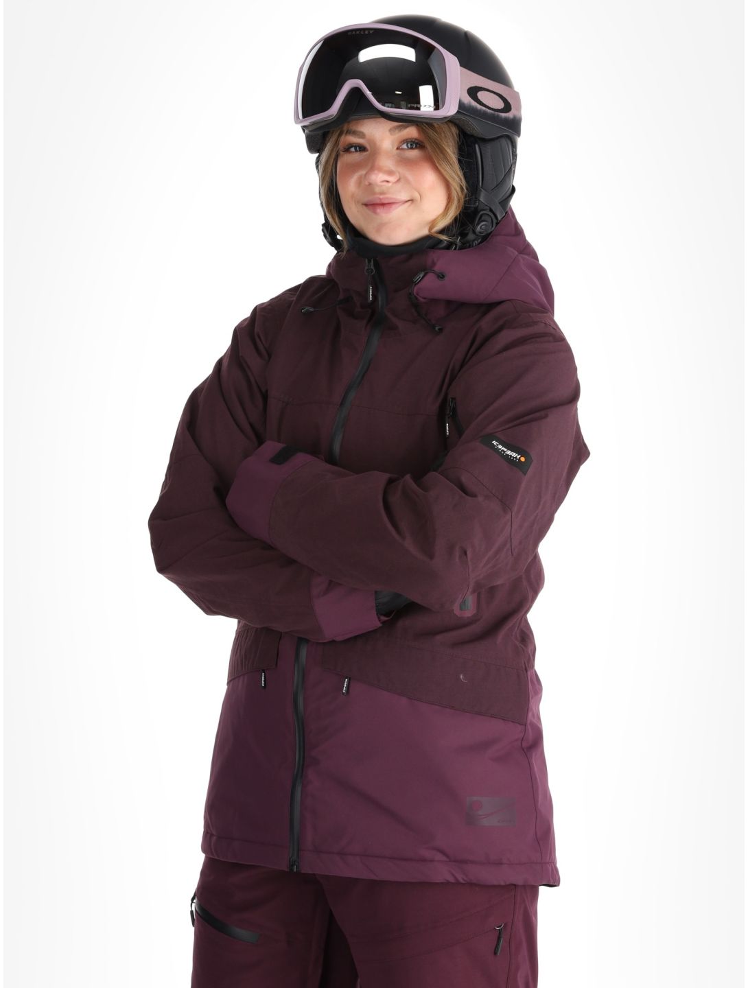 Icepeak, Cavour veste de ski femmes Plum violet 