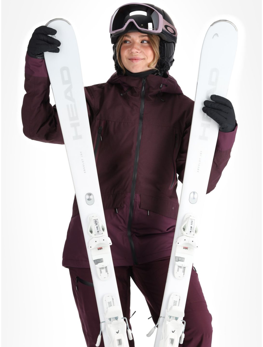 Icepeak, Cavour veste de ski femmes Plum violet 