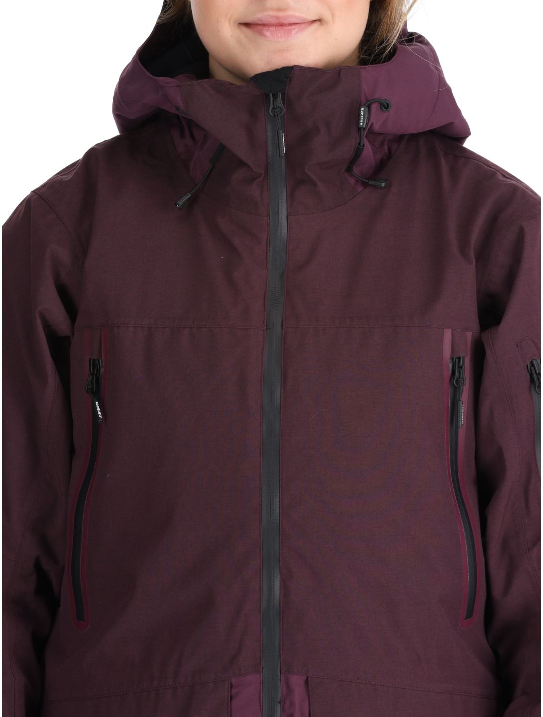 Icepeak, Cavour veste de ski femmes Plum violet 