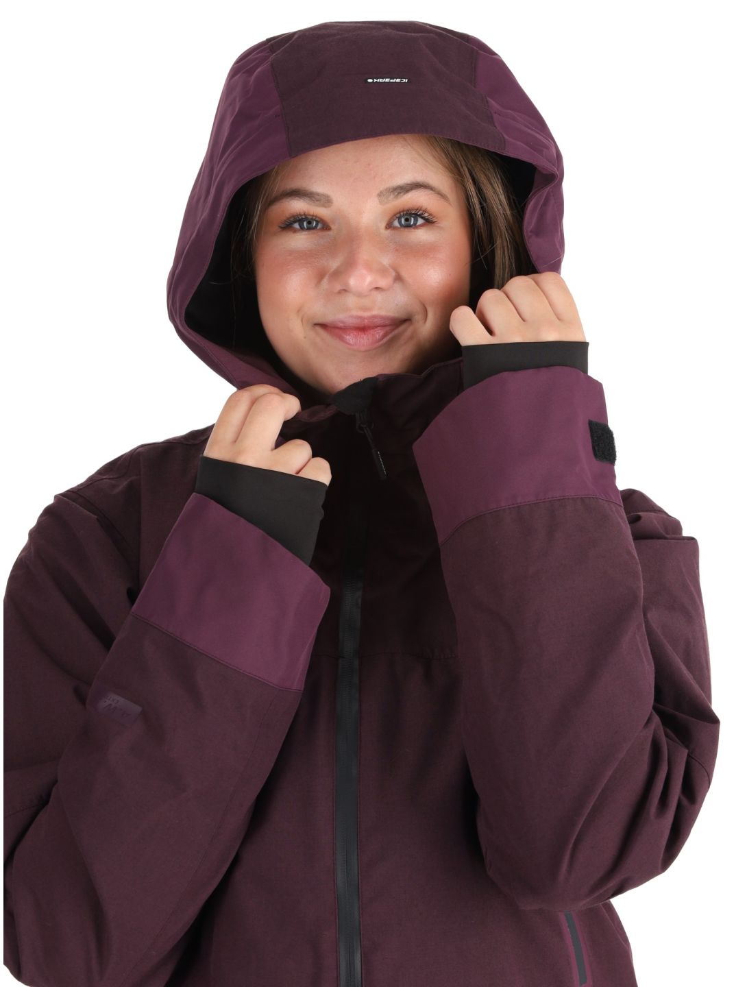 Icepeak, Cavour veste de ski femmes Plum violet 