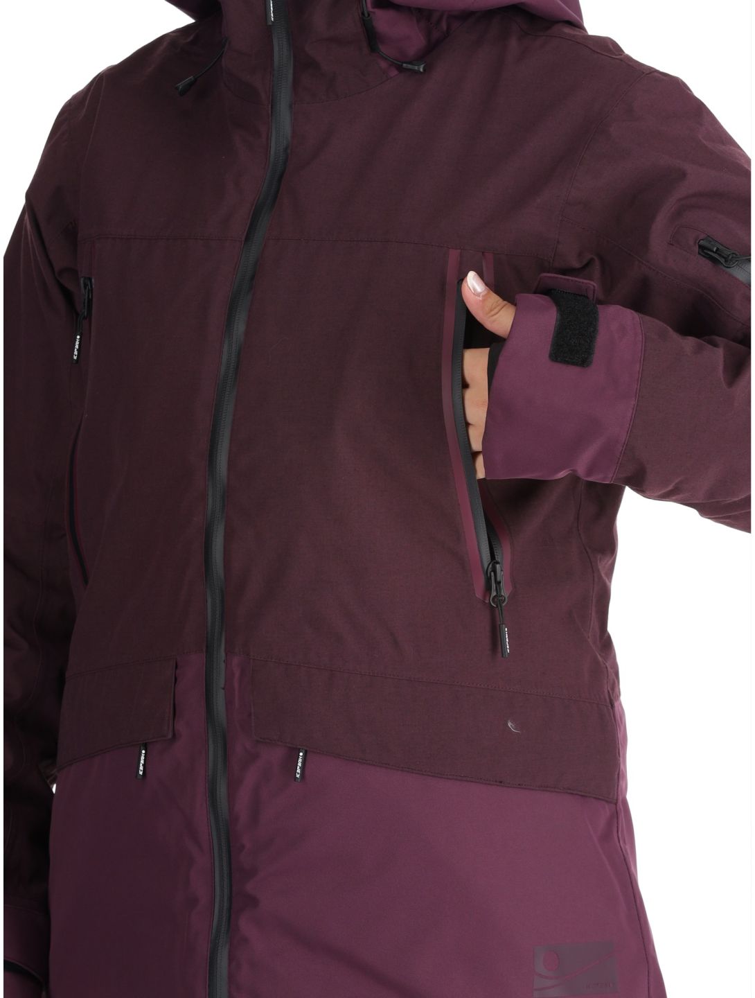 Icepeak, Cavour veste de ski femmes Plum violet 