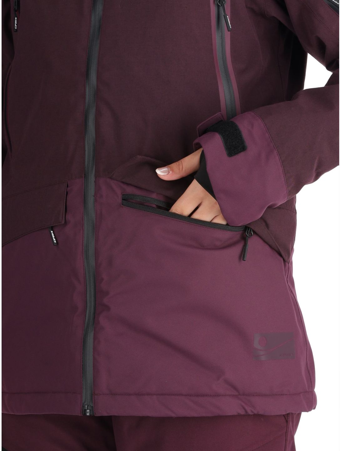 Icepeak, Cavour veste de ski femmes Plum violet 