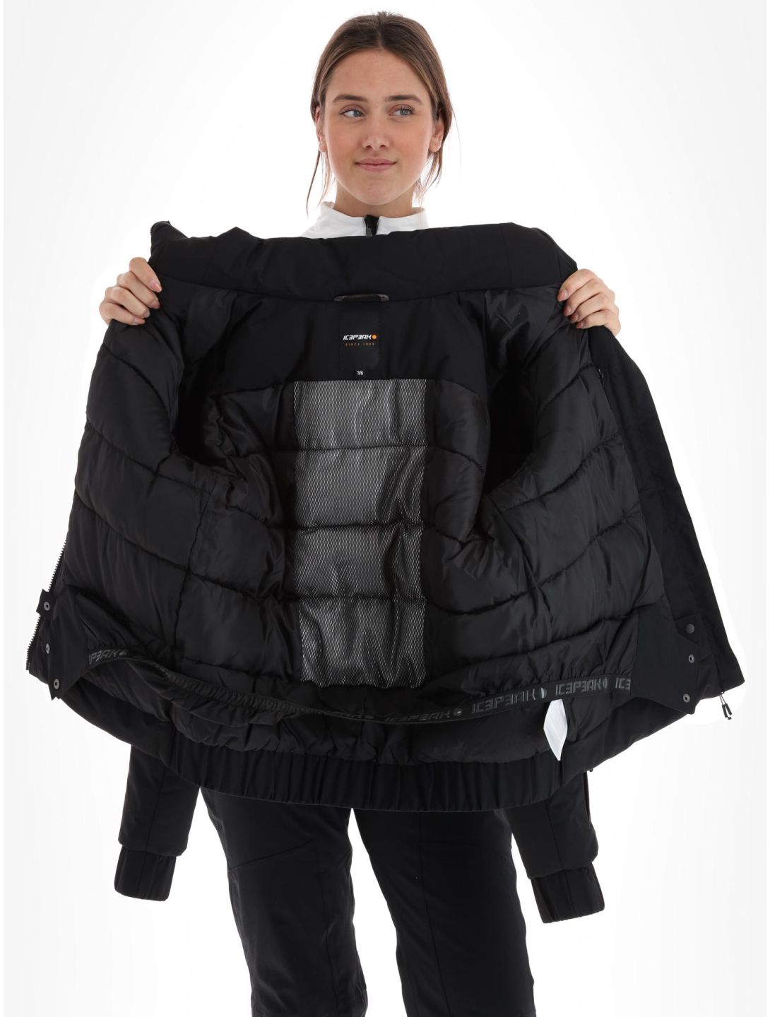 Icepeak, Cham veste de ski femmes Black noir 