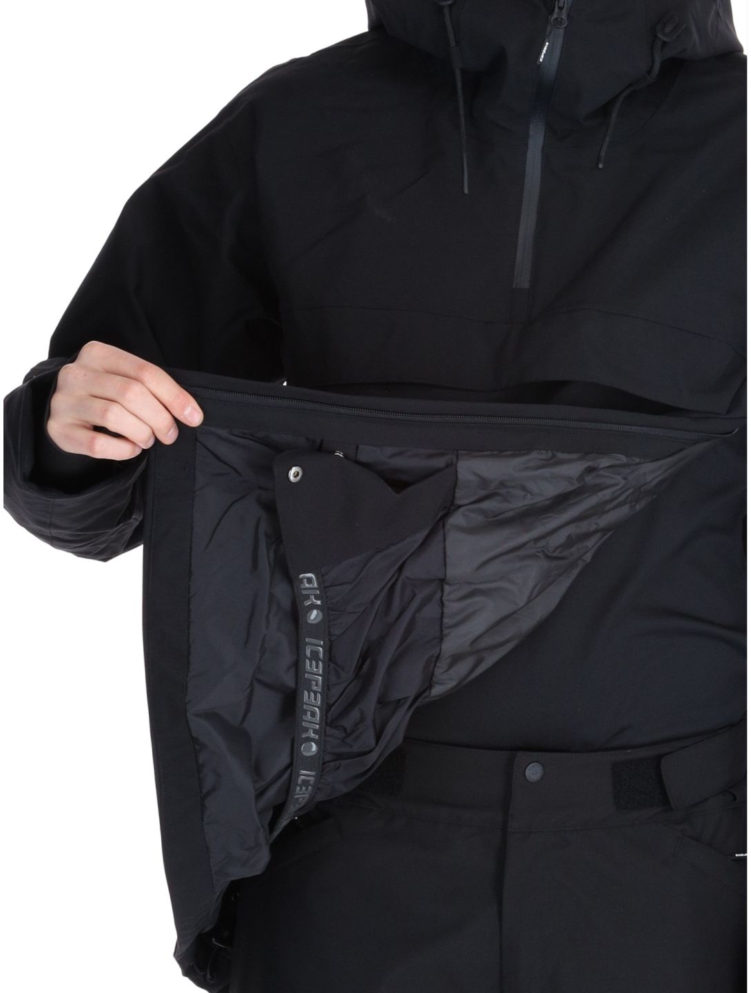 Icepeak, Charlton veste de ski hommes Black noir 