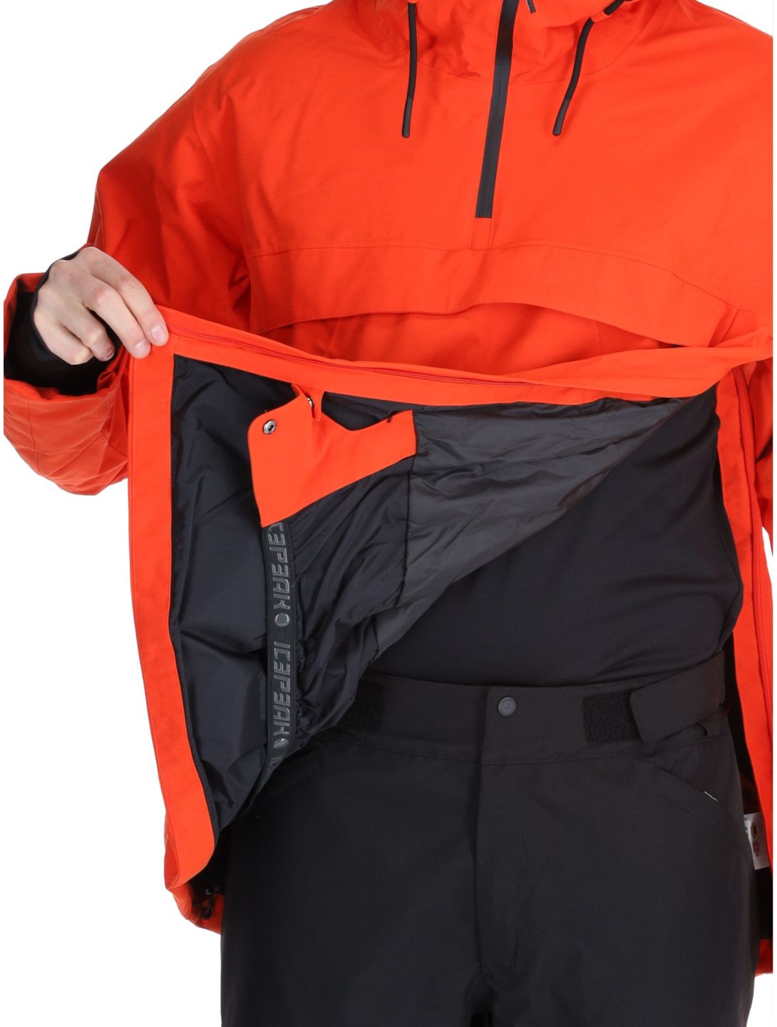 Icepeak, Charlton veste de ski hommes Orange orange 