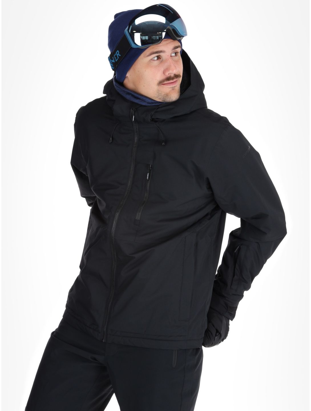 Icepeak, Chester veste de ski hommes Black noir 