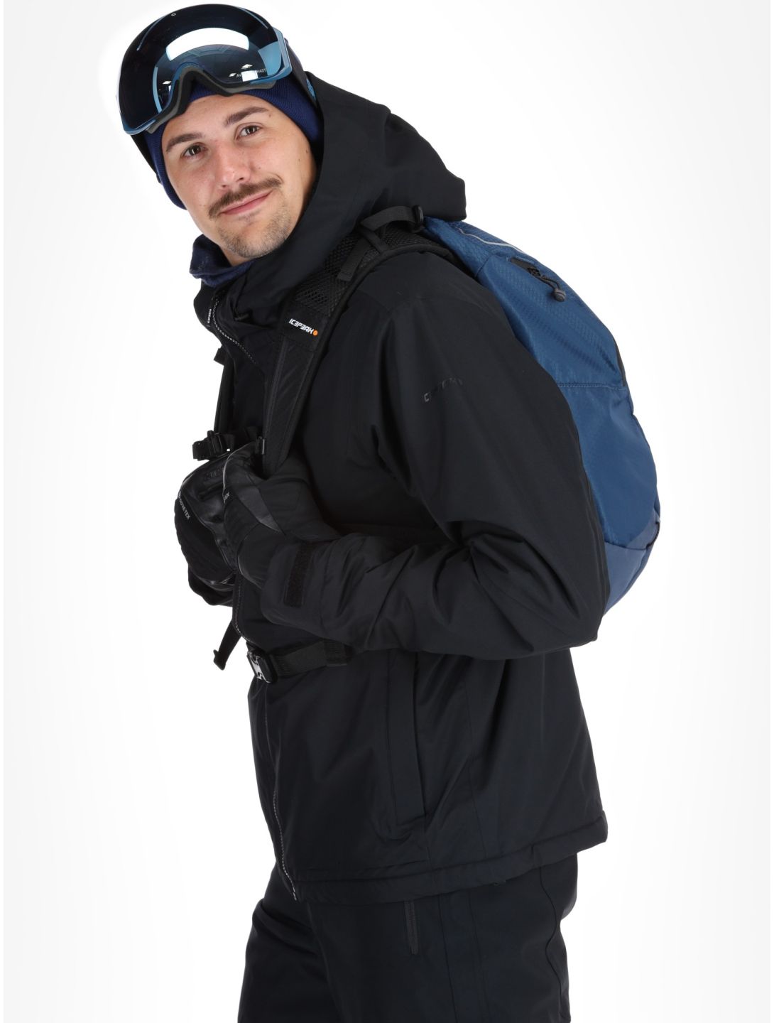 Icepeak, Chester veste de ski hommes Black noir 