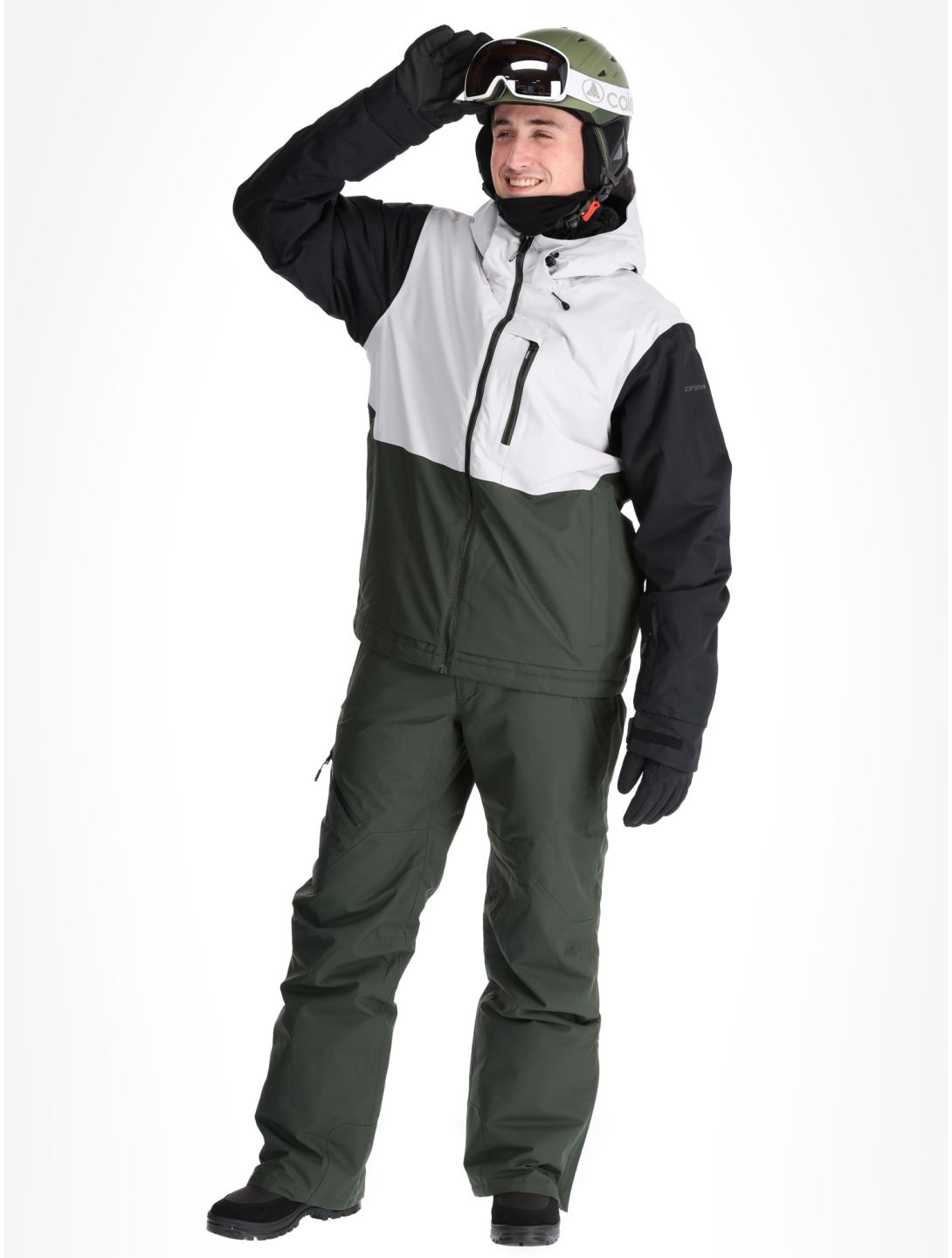 Icepeak, Chester veste de ski hommes Dark Olive vert 