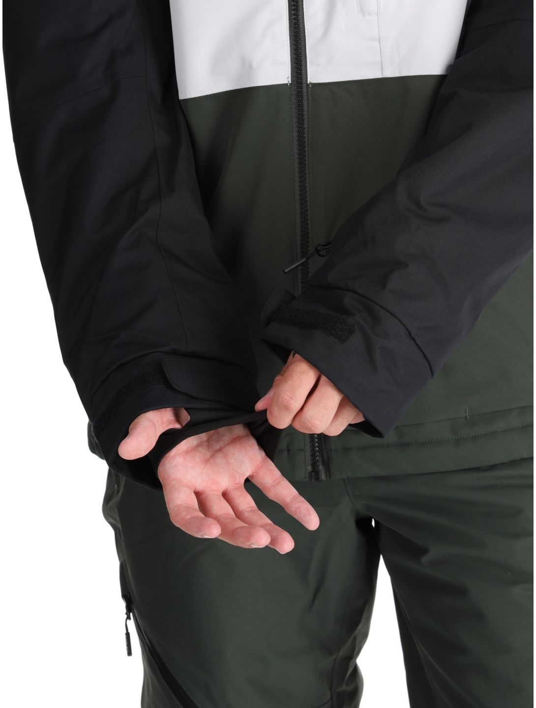 Icepeak, Chester veste de ski hommes Dark Olive vert 