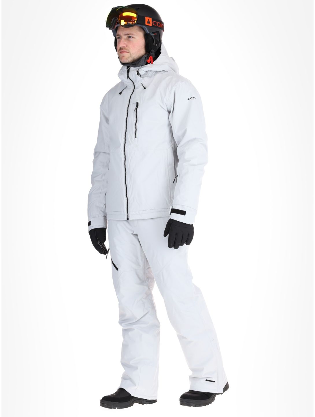 Icepeak, Chester veste de ski hommes Light Grey gris 