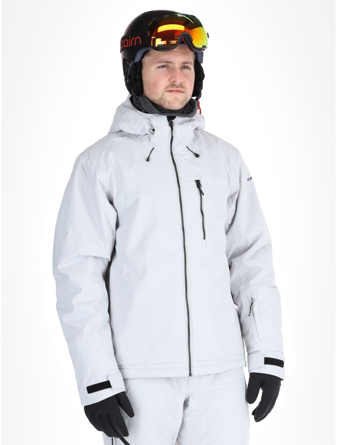 Icepeak, Chester veste de ski hommes Light Grey gris 