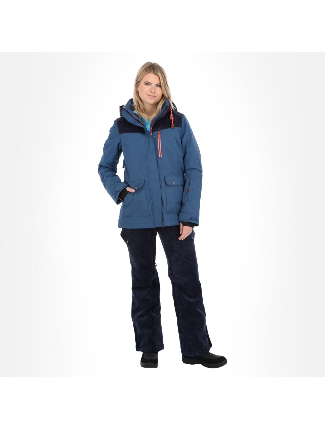 Icepeak, Clario veste de ski femmes bleu 