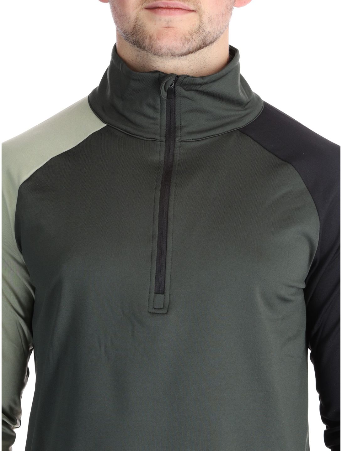 Icepeak, Clayton pull de ski hommes Dark Olive vert 