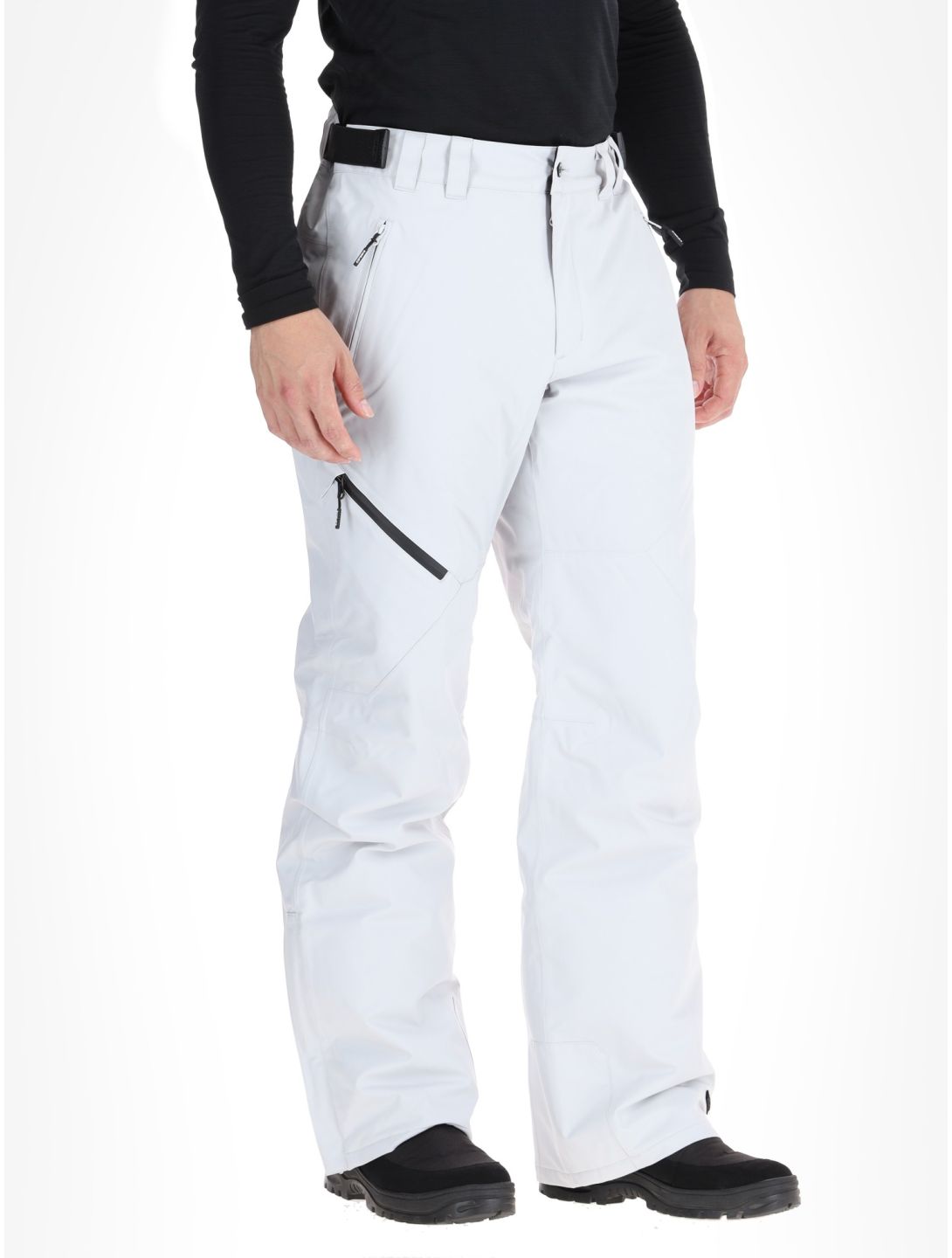 Icepeak, Colman pantalon de ski hommes Light Grey gris 