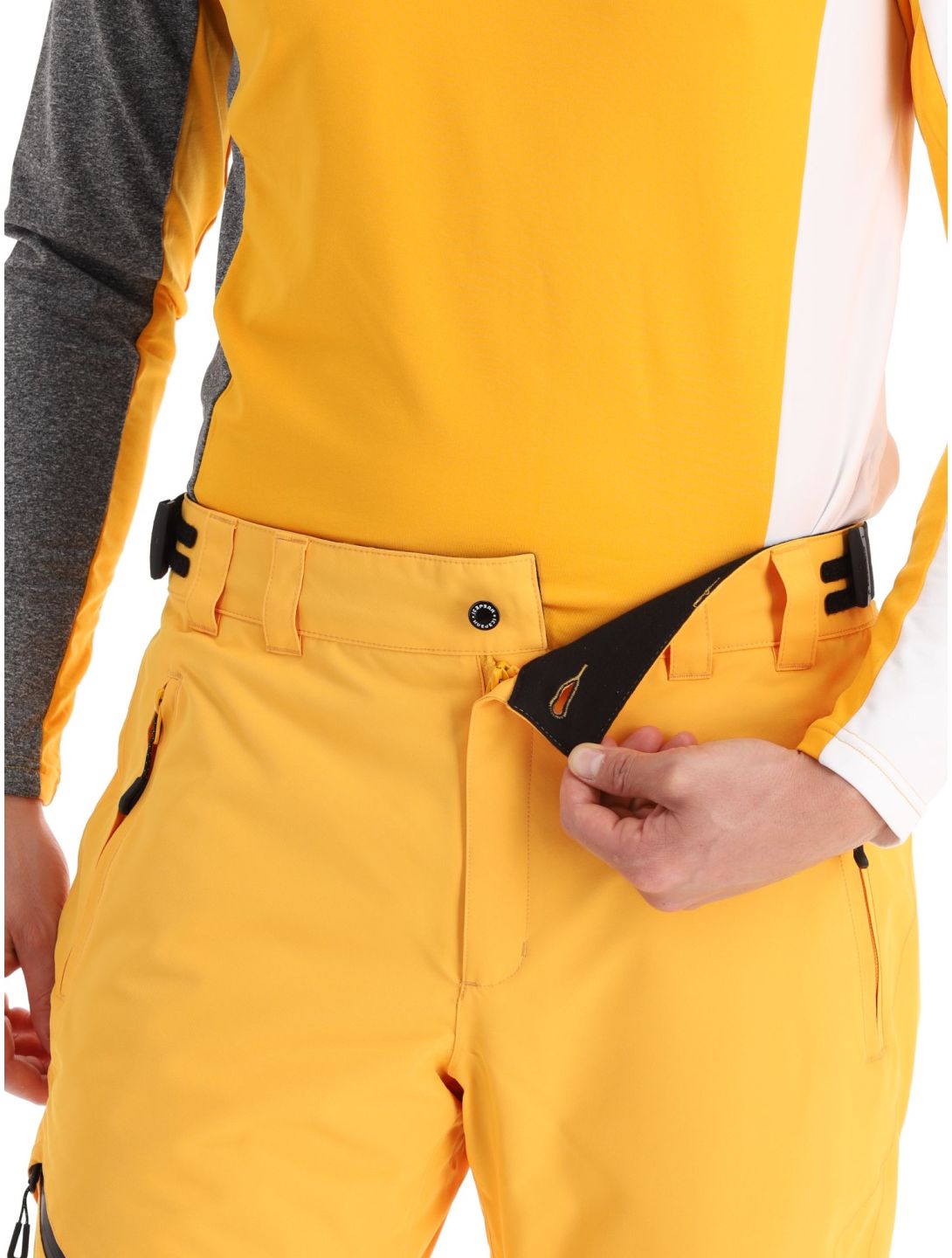 Icepeak, Colman pantalon de ski hommes Yellow jaune 