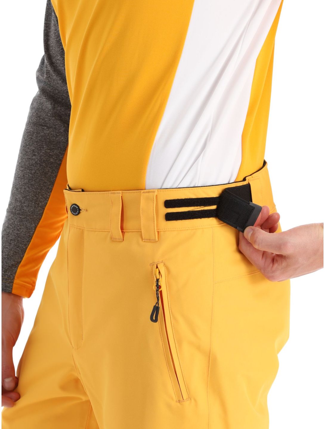 Icepeak, Colman pantalon de ski hommes Yellow jaune 