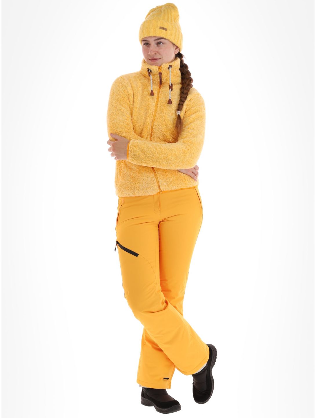 Icepeak, Colony gilet femmes Yellow jaune 