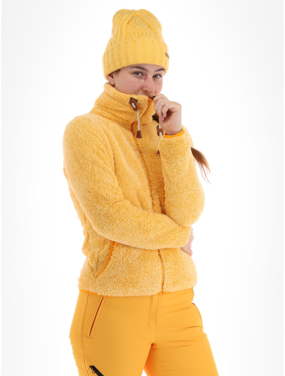 Icepeak, Colony gilet femmes Yellow jaune 