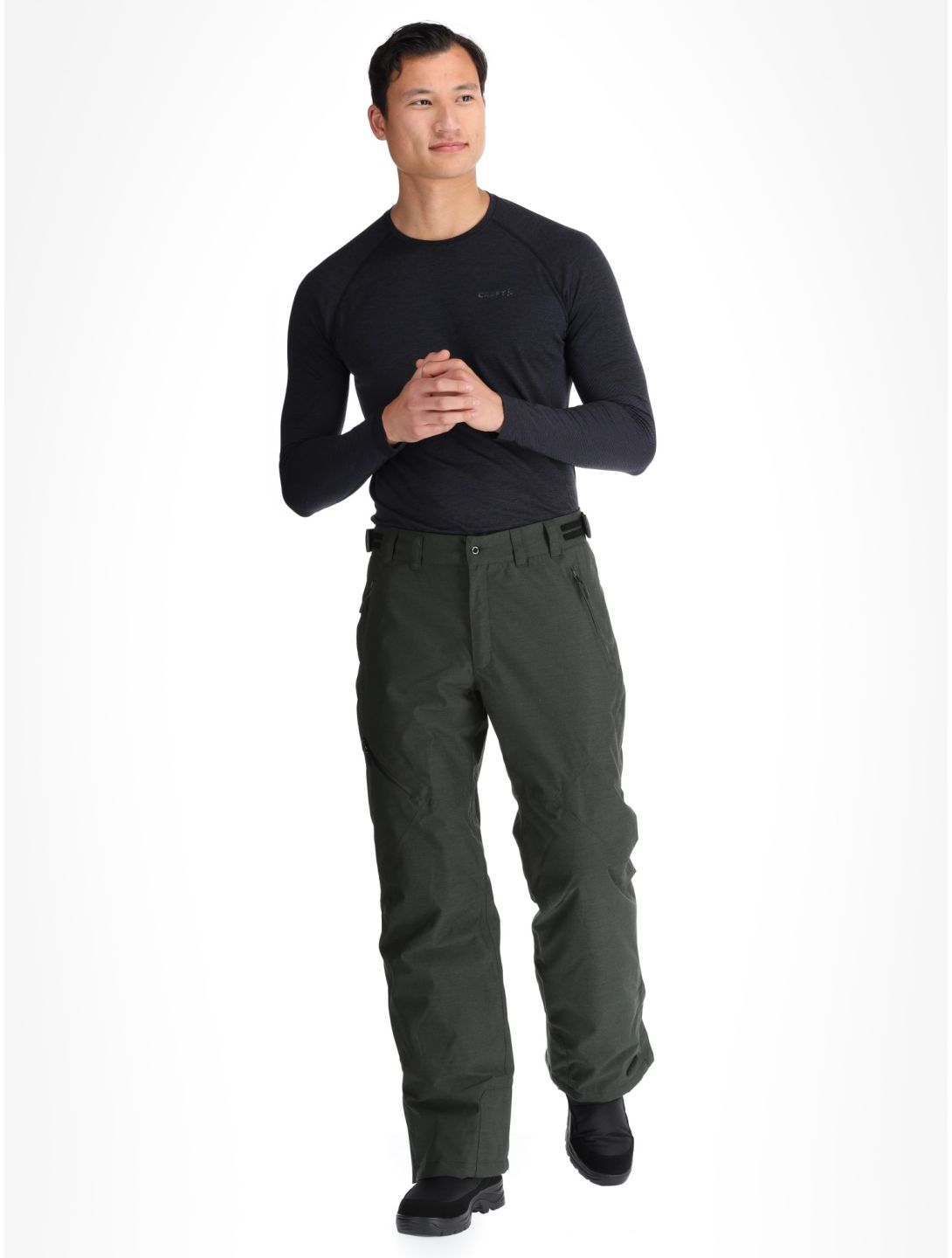 Icepeak, Connel pantalon de ski hommes Dark Olive vert 