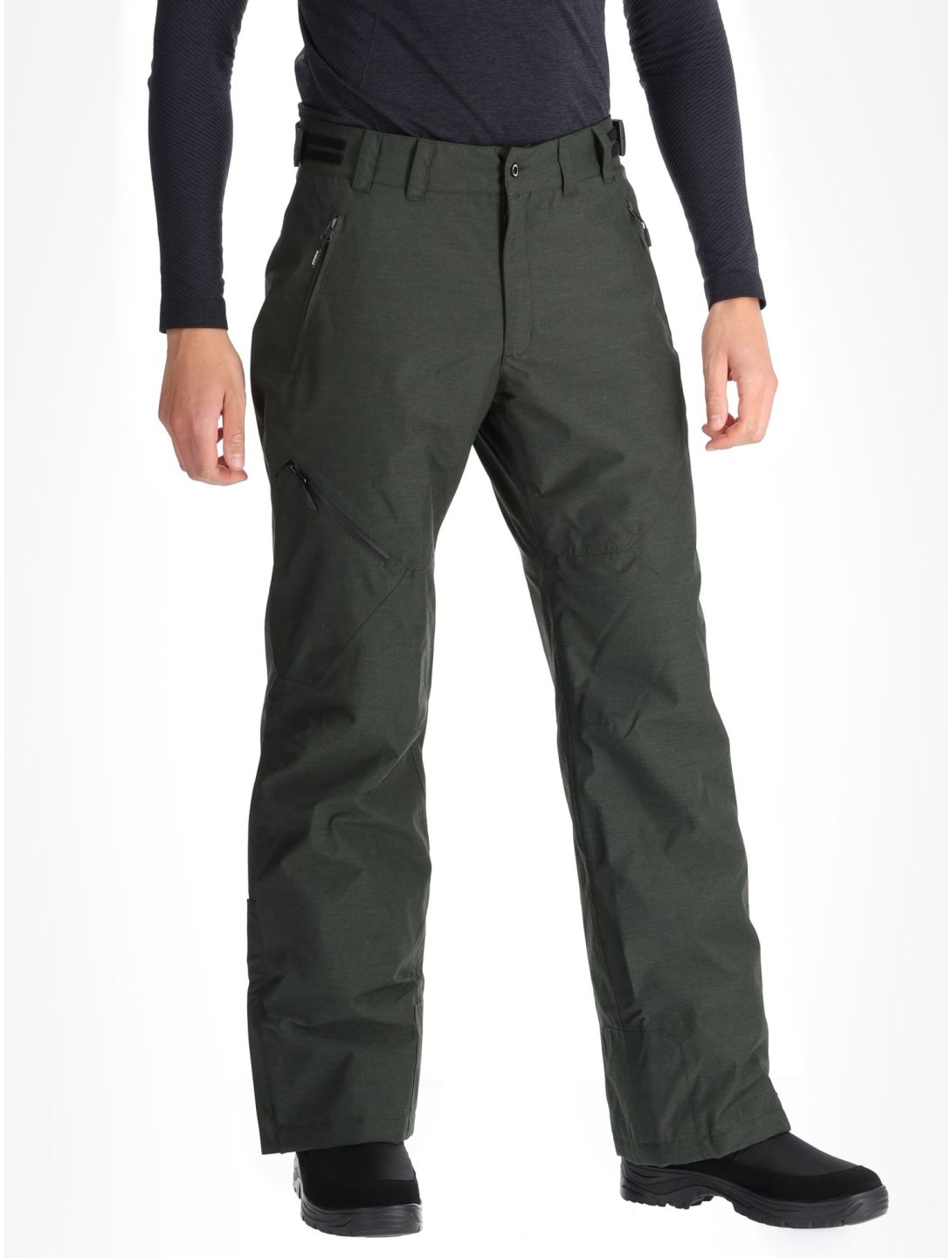 Icepeak, Connel pantalon de ski hommes Dark Olive vert 