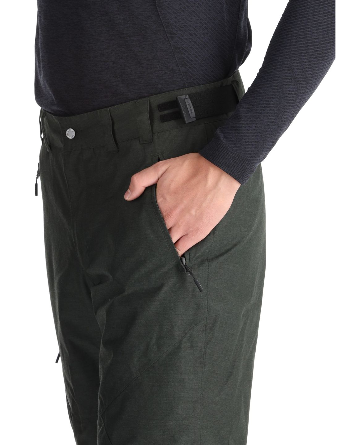 Icepeak, Connel pantalon de ski hommes Dark Olive vert 