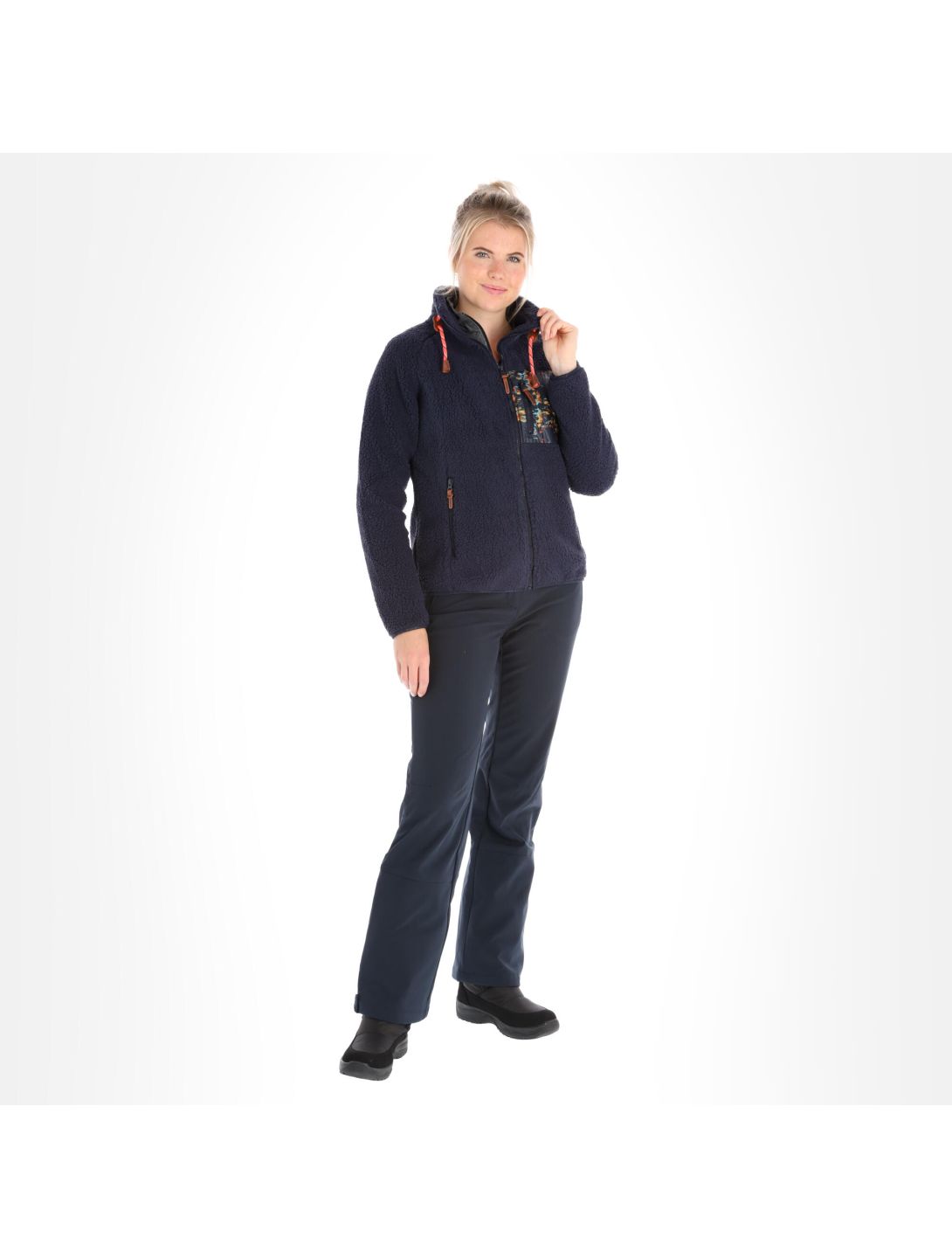 Icepeak, Croix gilet femmes dark bleu 