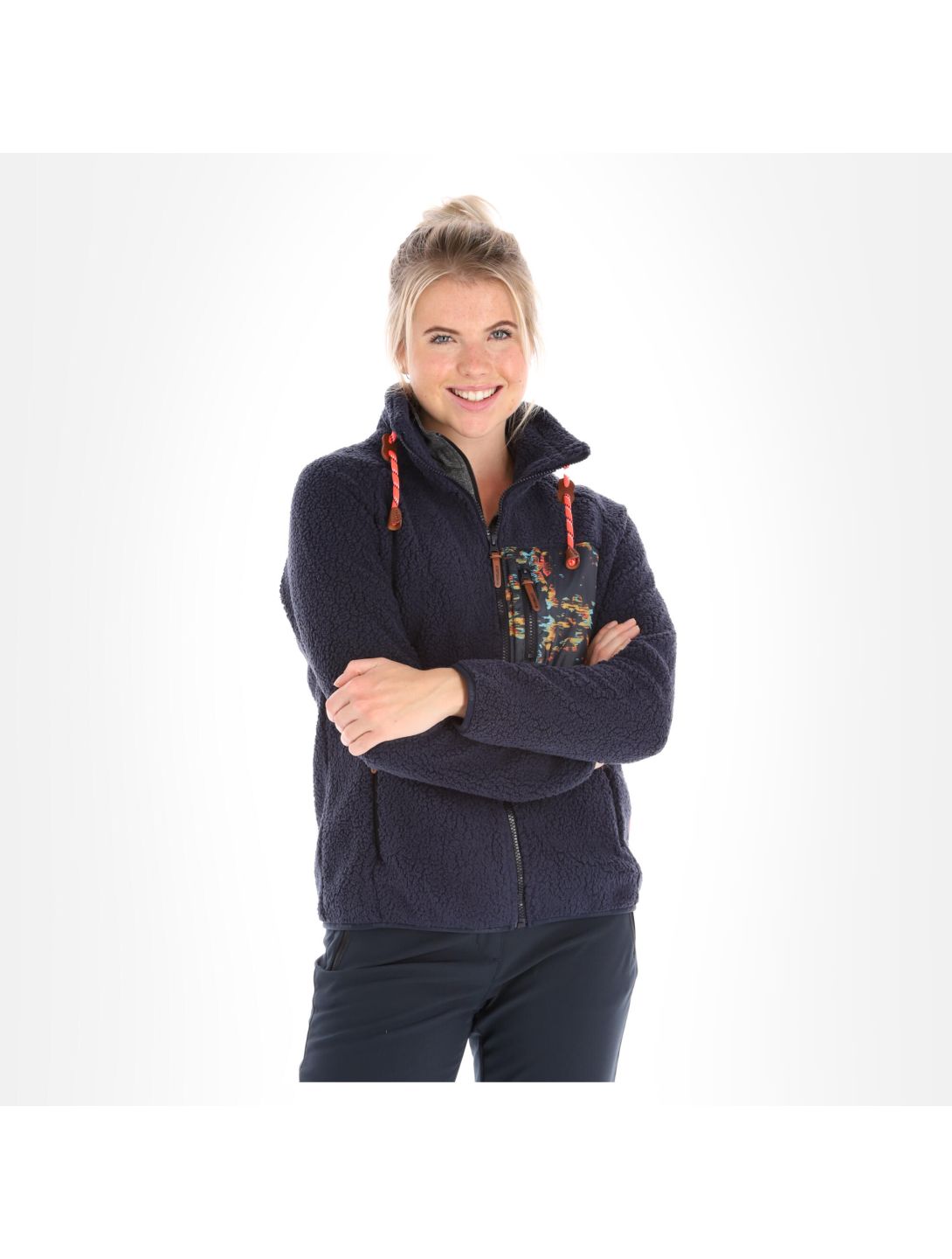 Icepeak, Croix gilet femmes dark bleu 