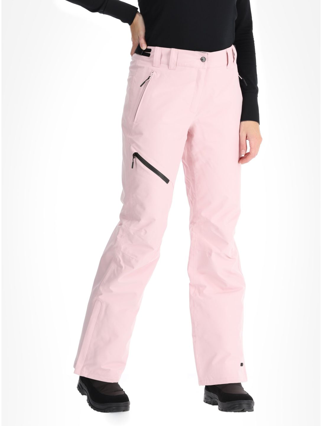 Icepeak, Curlew pantalon de ski femmes Baby Pink rose 