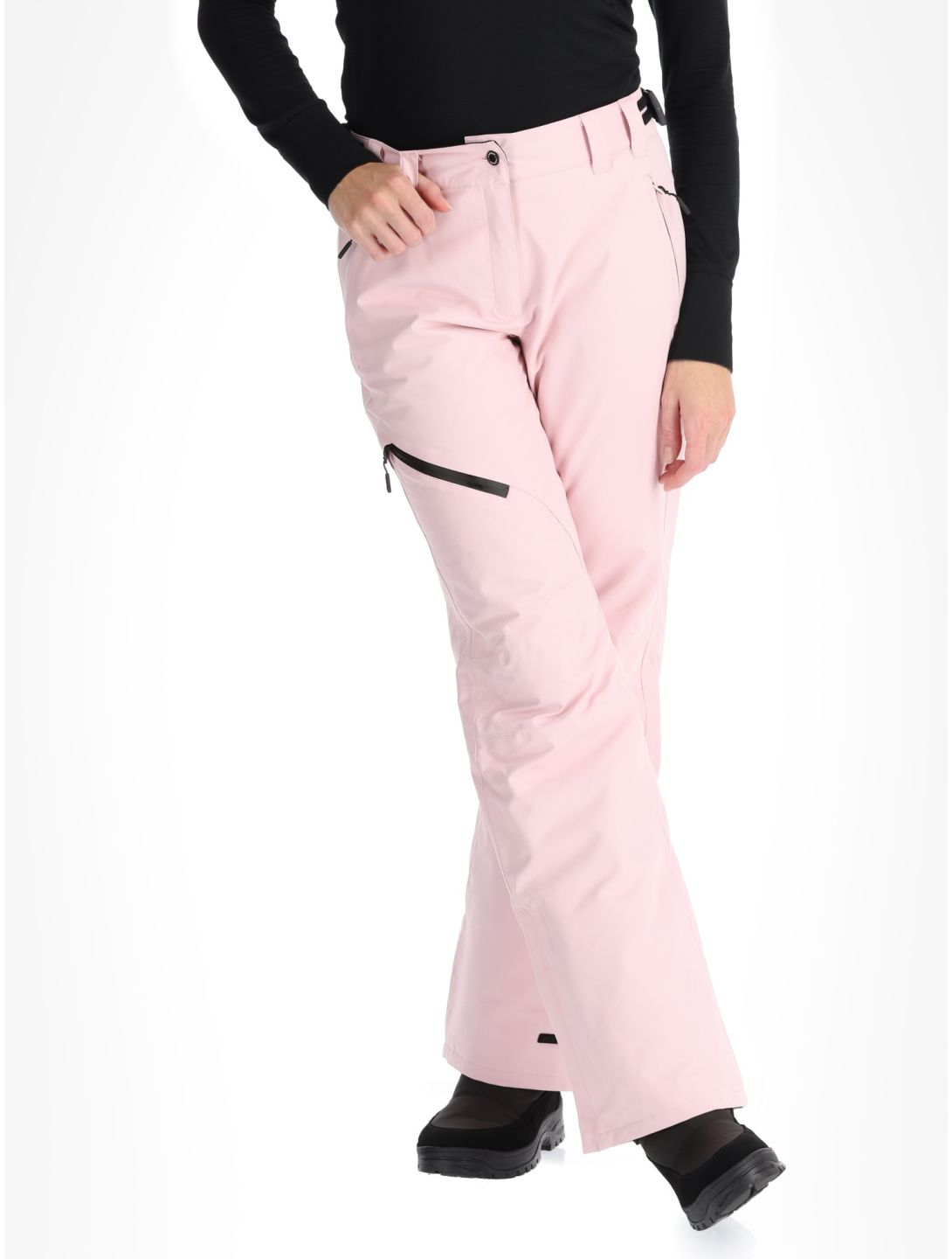 Icepeak, Curlew pantalon de ski femmes Baby Pink rose 