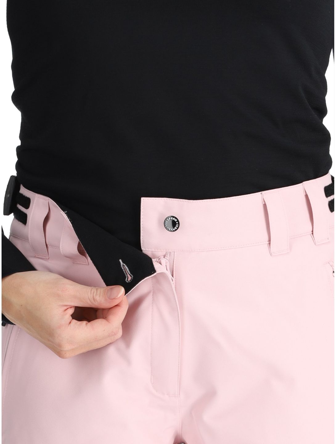 Icepeak, Curlew pantalon de ski femmes Baby Pink rose 