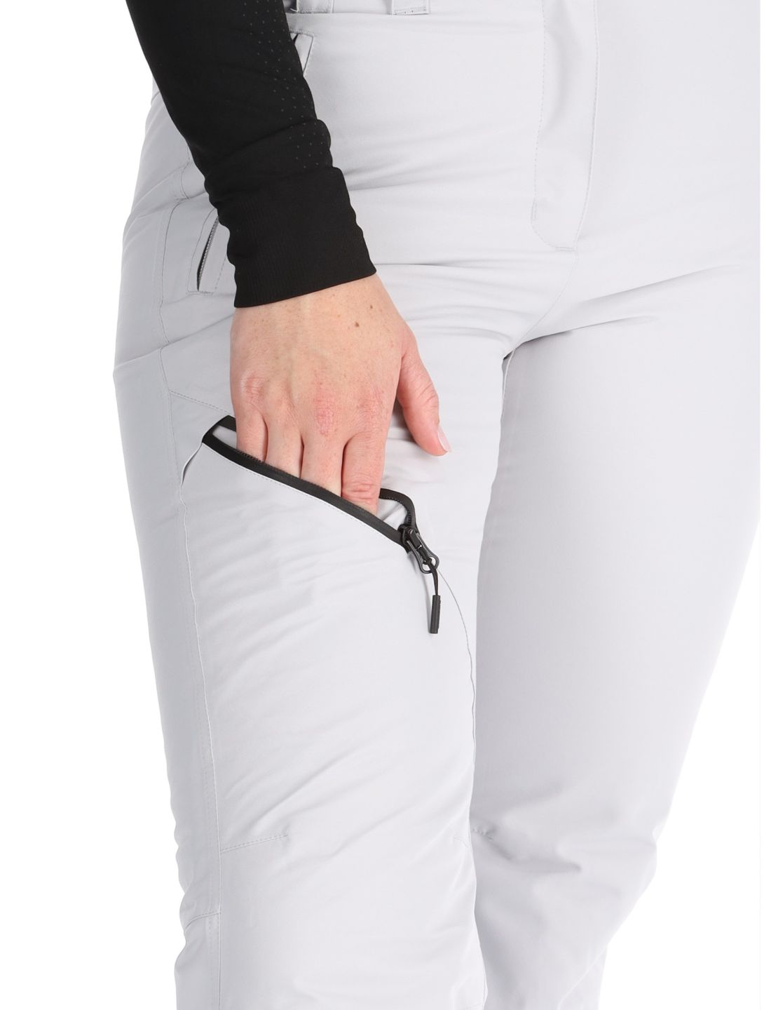 Icepeak, Curlew pantalon de ski femmes Light Grey gris 