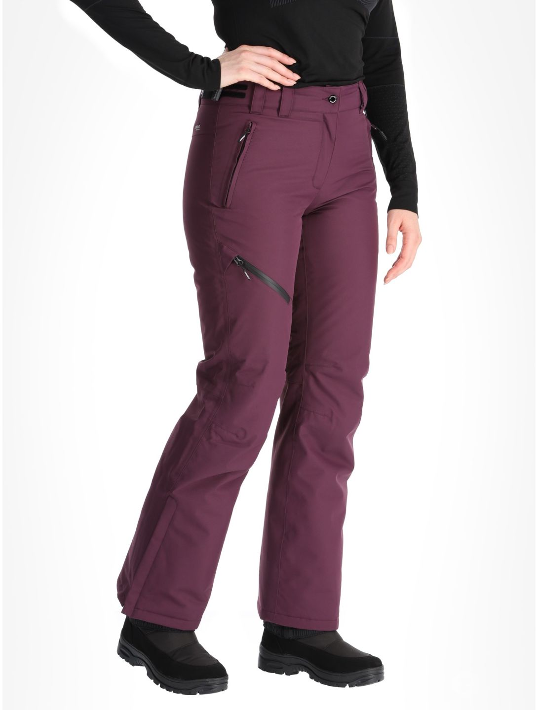 Icepeak, Curlew pantalon de ski femmes Plum violet 