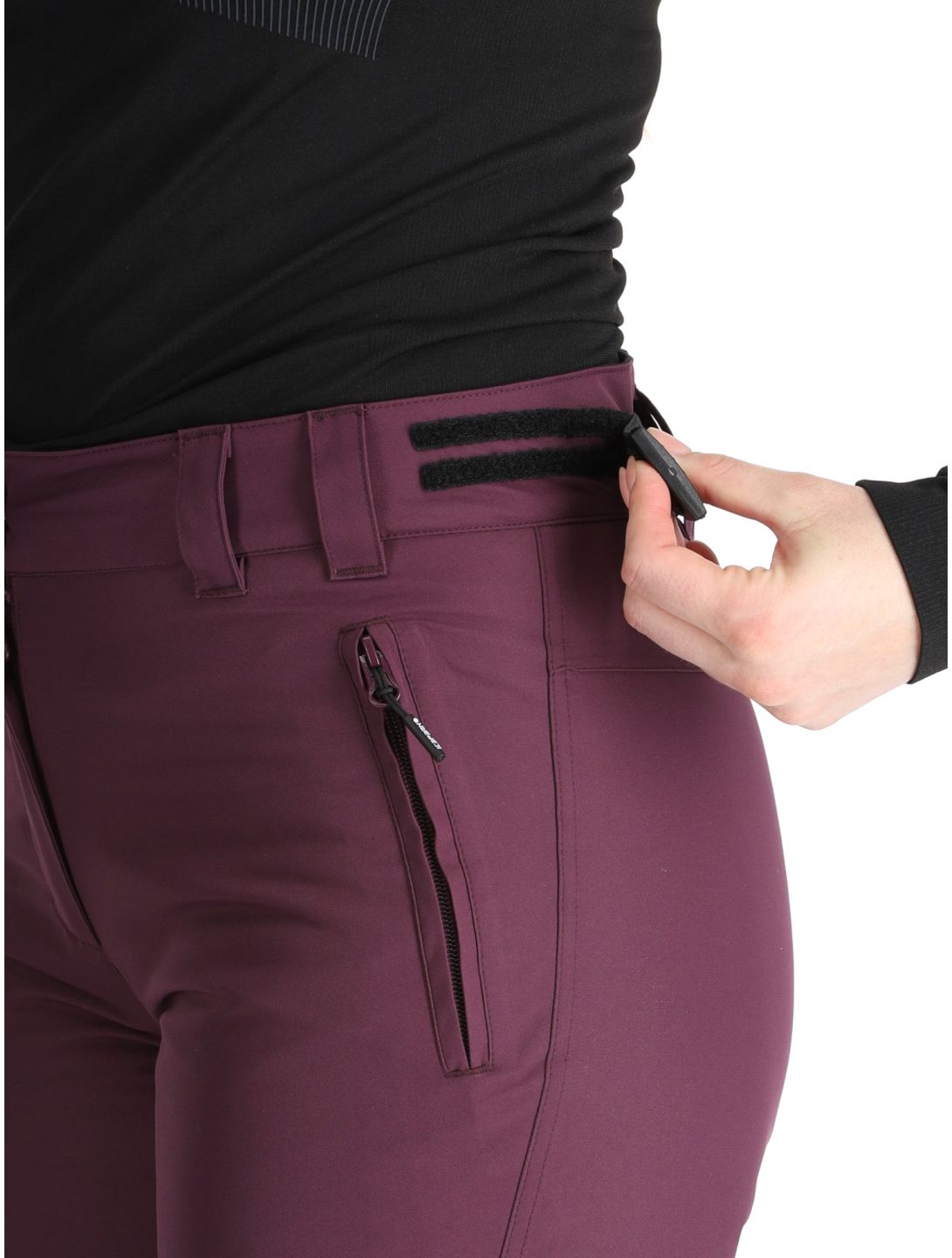 Icepeak, Curlew pantalon de ski femmes Plum violet 