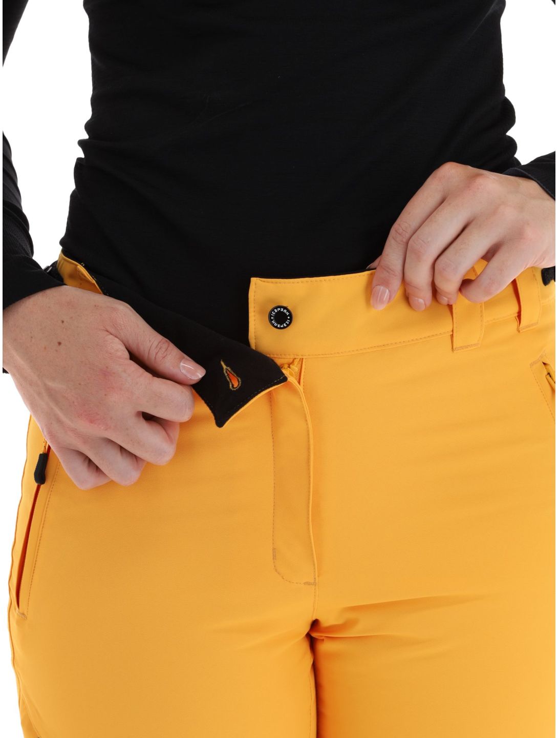 Icepeak, Curlew pantalon de ski femmes Yellow jaune 