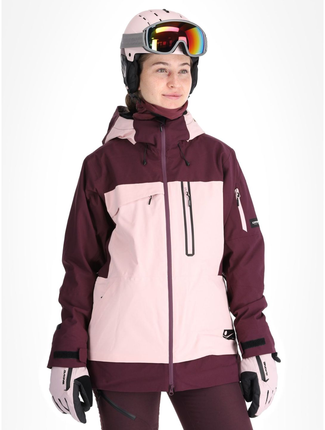 Icepeak, Curran veste de ski femmes Baby Pink rose 