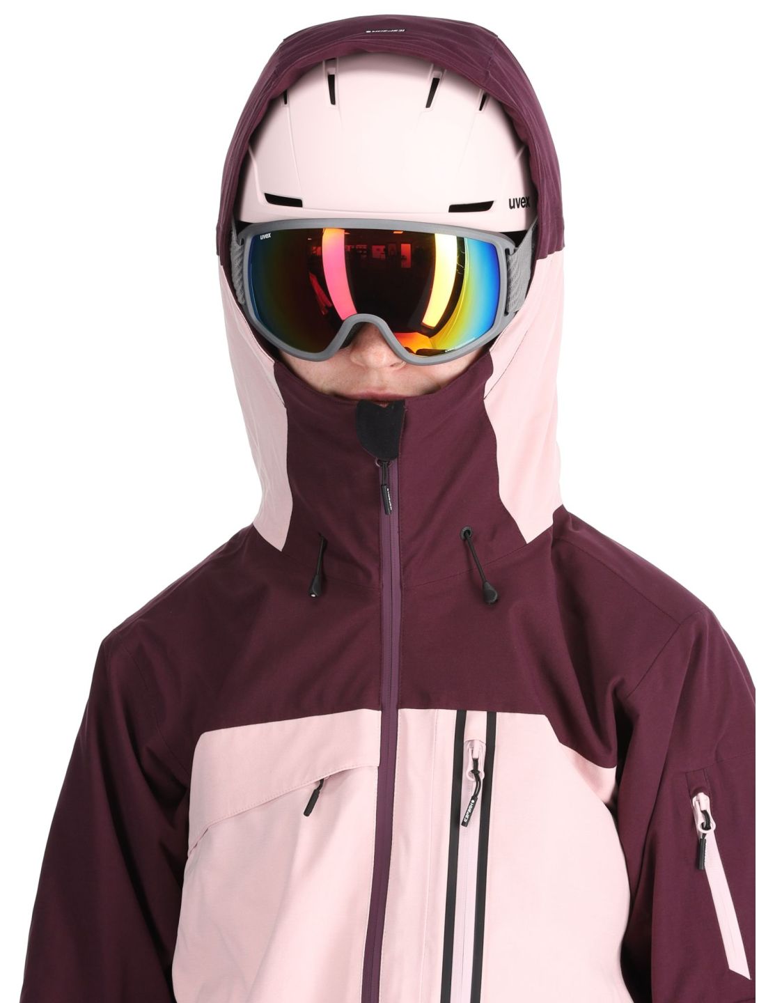 Icepeak, Curran veste de ski femmes Baby Pink rose 