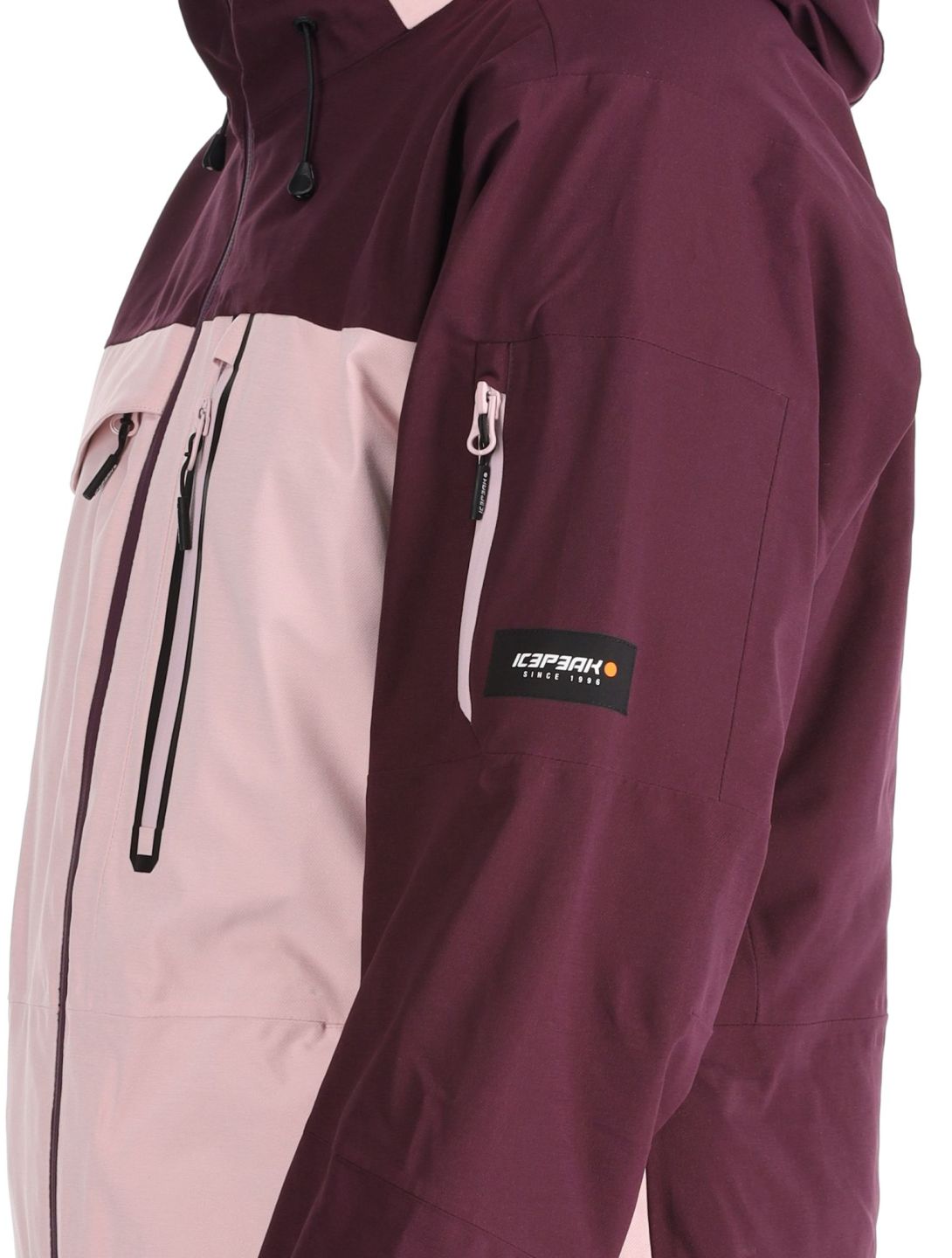 Icepeak, Curran veste de ski femmes Baby Pink rose 