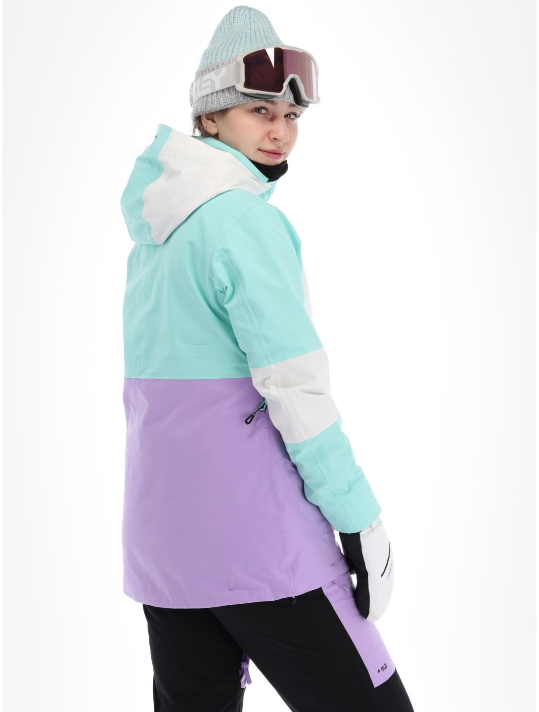 Icepeak, Curran veste de ski femmes Light Green vert, violet 