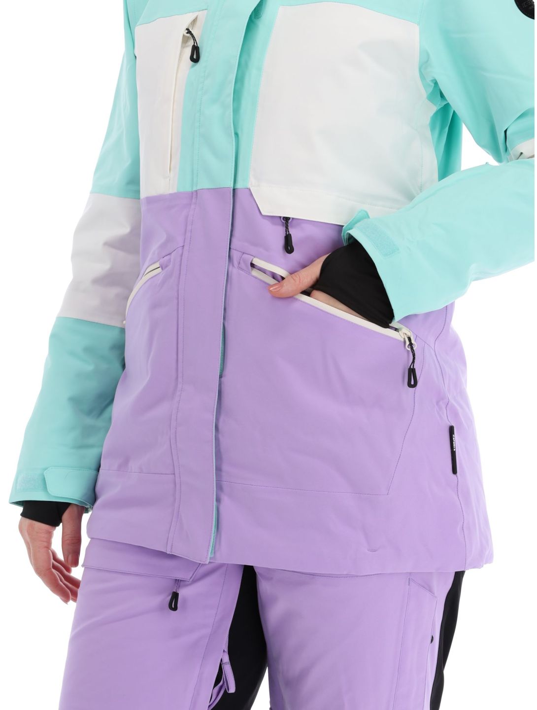 Icepeak, Curran veste de ski femmes Light Green vert, violet 