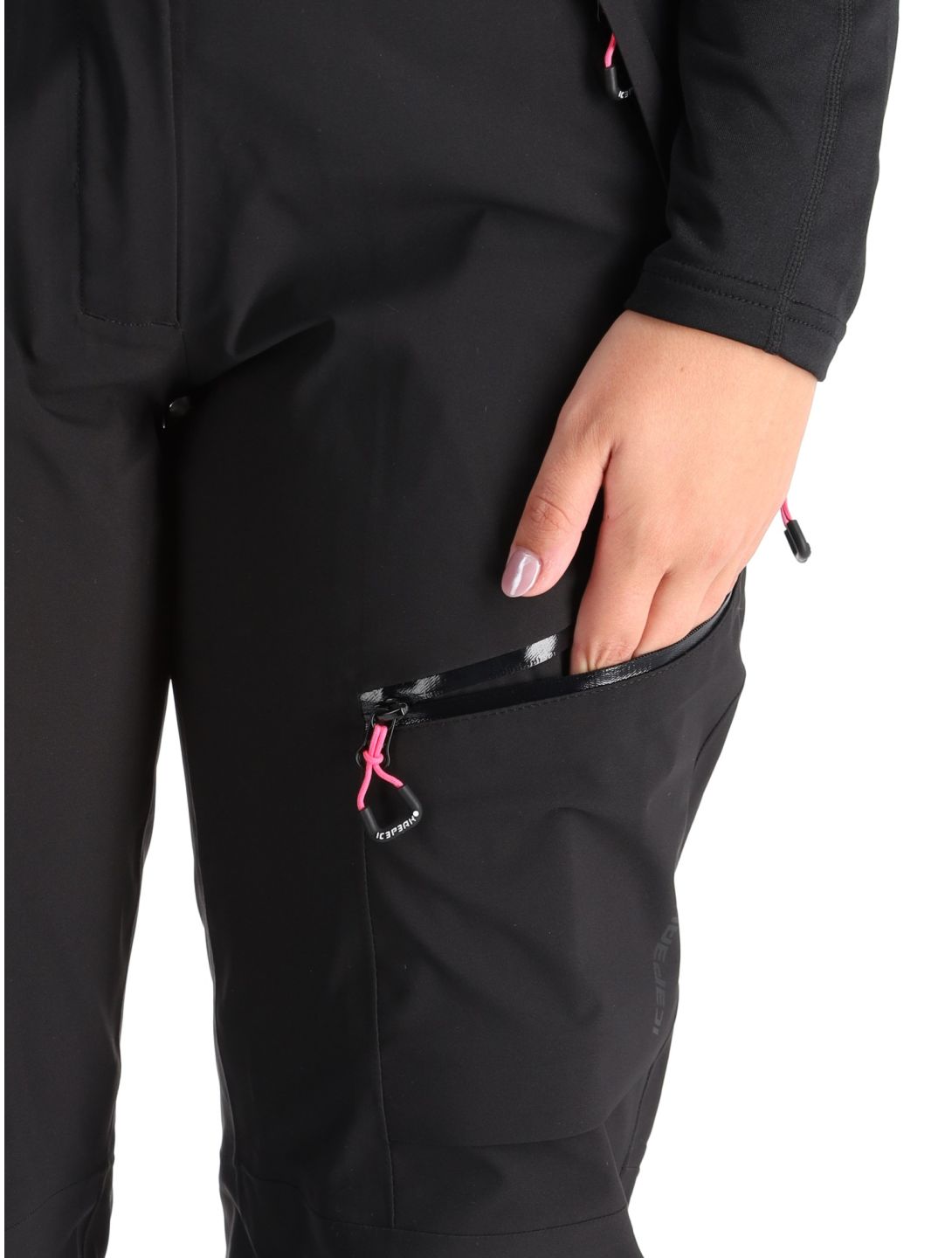 Icepeak, Dairborn pantalon de ski à coque dure femmes Black noir 