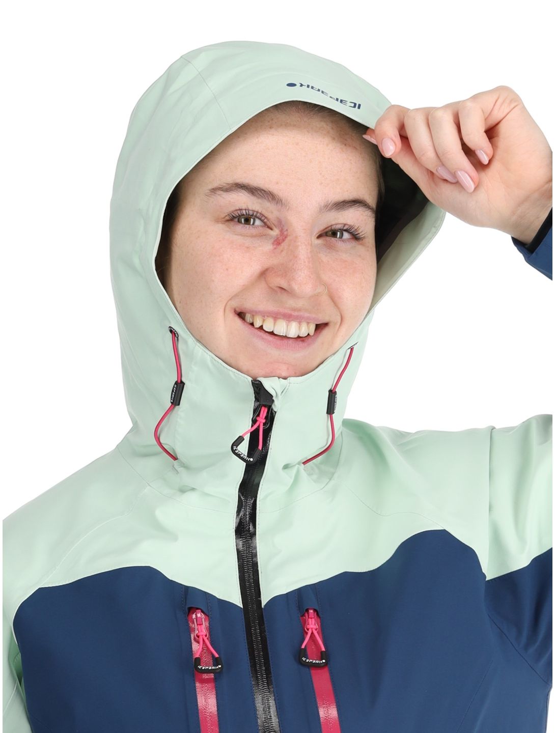 Icepeak, Datteln veste de ski à coque dure femmes Aloe vert 