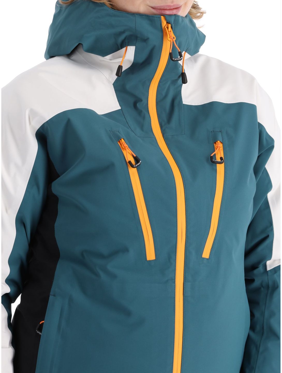 Icepeak, Deblois veste de ski à coque dure femmes Emerald blanc, vert 