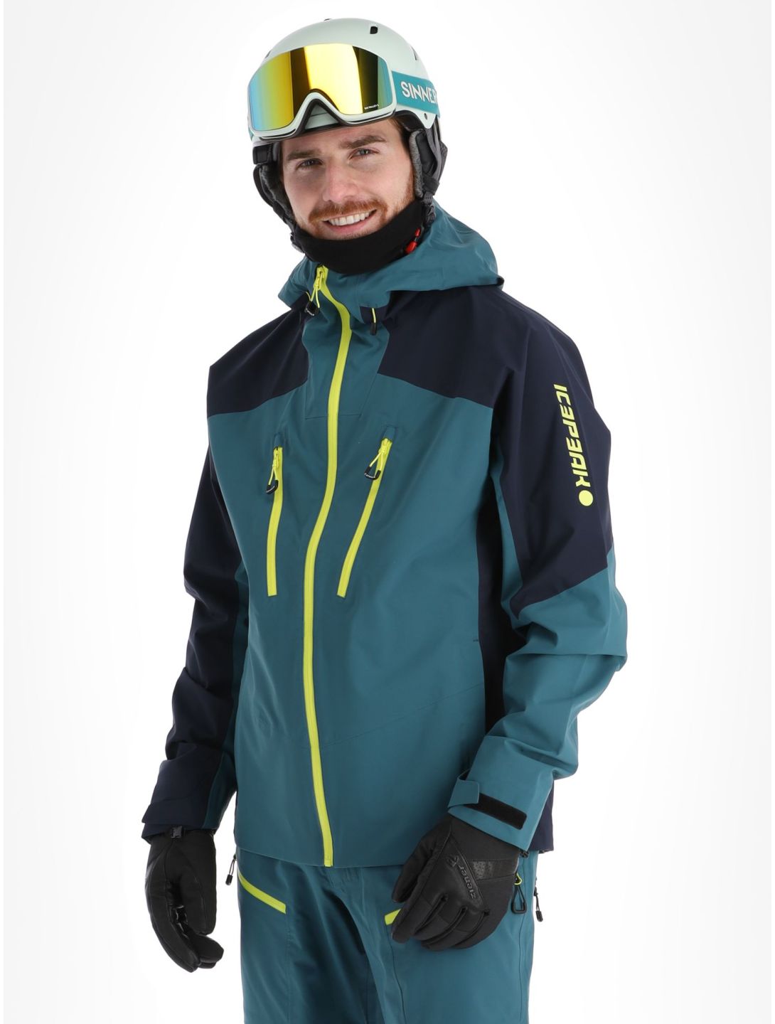 Icepeak, Decatur veste de ski à coque dure hommes Emerald vert 