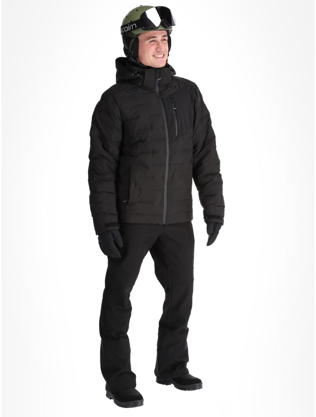 Icepeak, Dickinson veste de ski hommes Black noir 