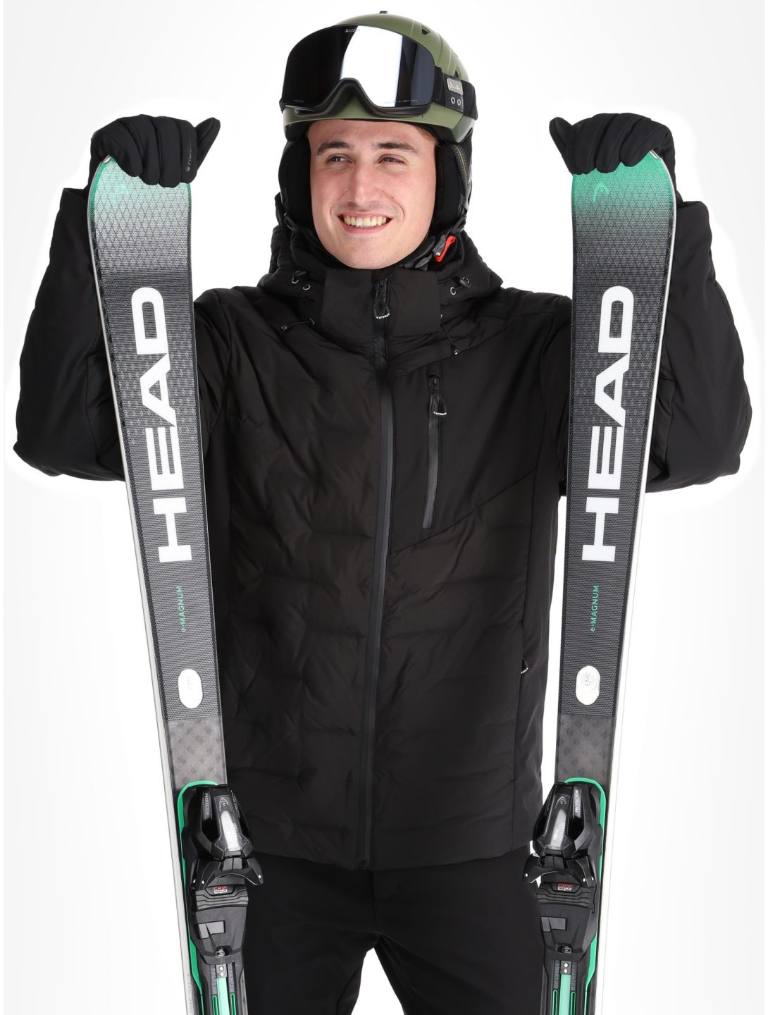 Icepeak, Dickinson veste de ski hommes Black noir 