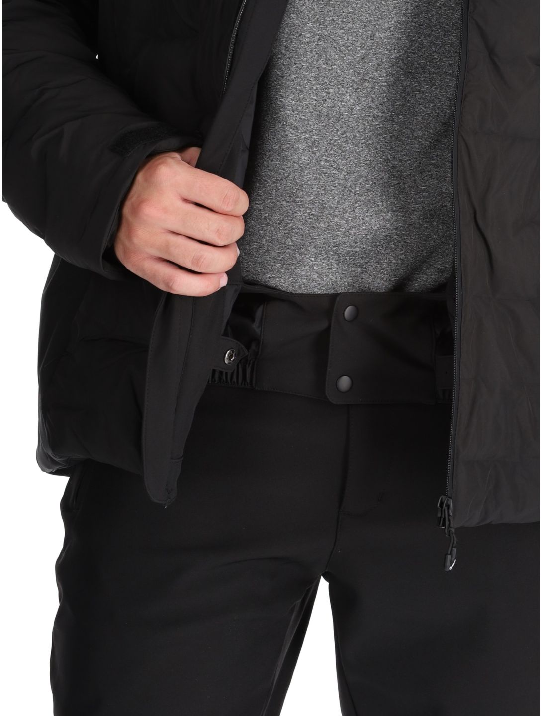 Icepeak, Dickinson veste de ski hommes Black noir 