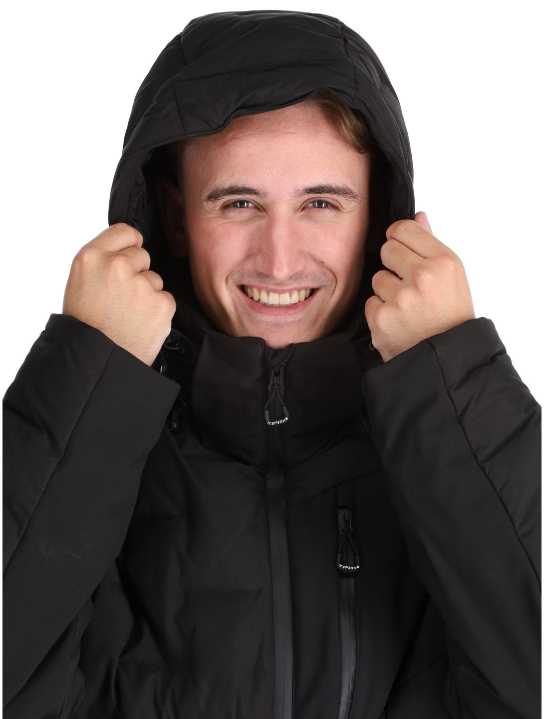 Icepeak, Dickinson veste de ski hommes Black noir 