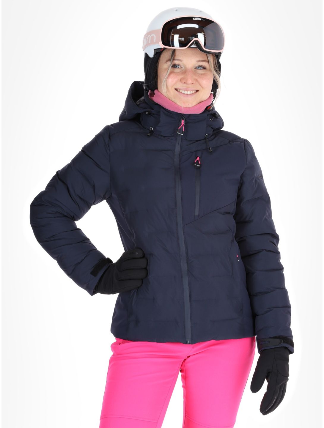 Icepeak, Dillingen veste de ski femmes Dark Blue bleu 