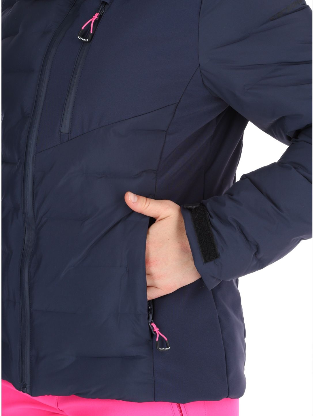 Icepeak, Dillingen veste de ski femmes Dark Blue bleu 